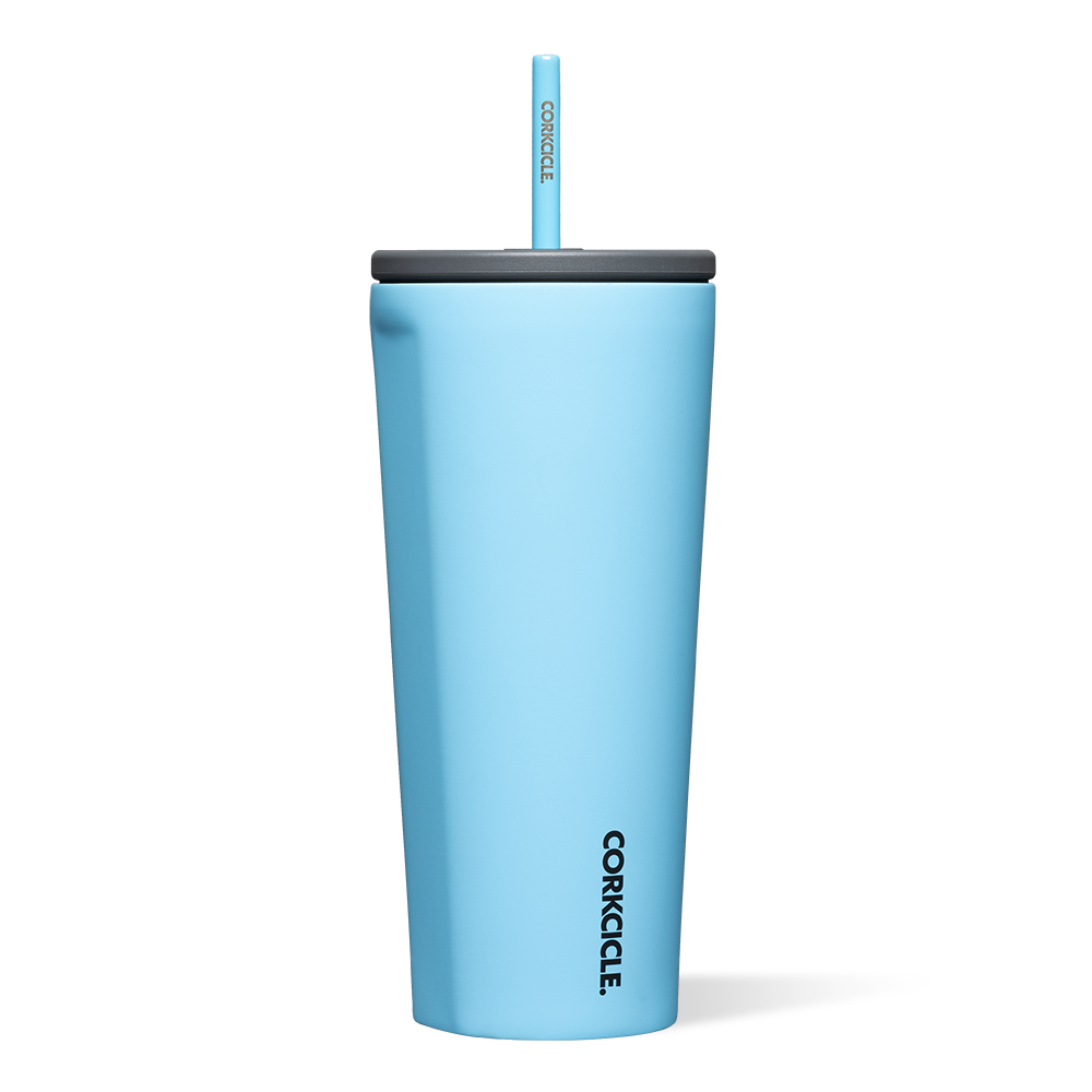 cold cup water tumbler with straw